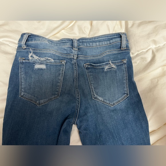 Flying Monkey jeans. Skinny, cropped. Gently worn - Picture 3 of 3